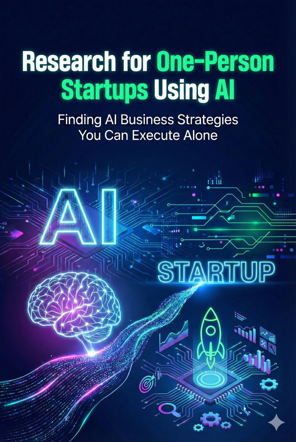 Research for One-Person Startups Using AI