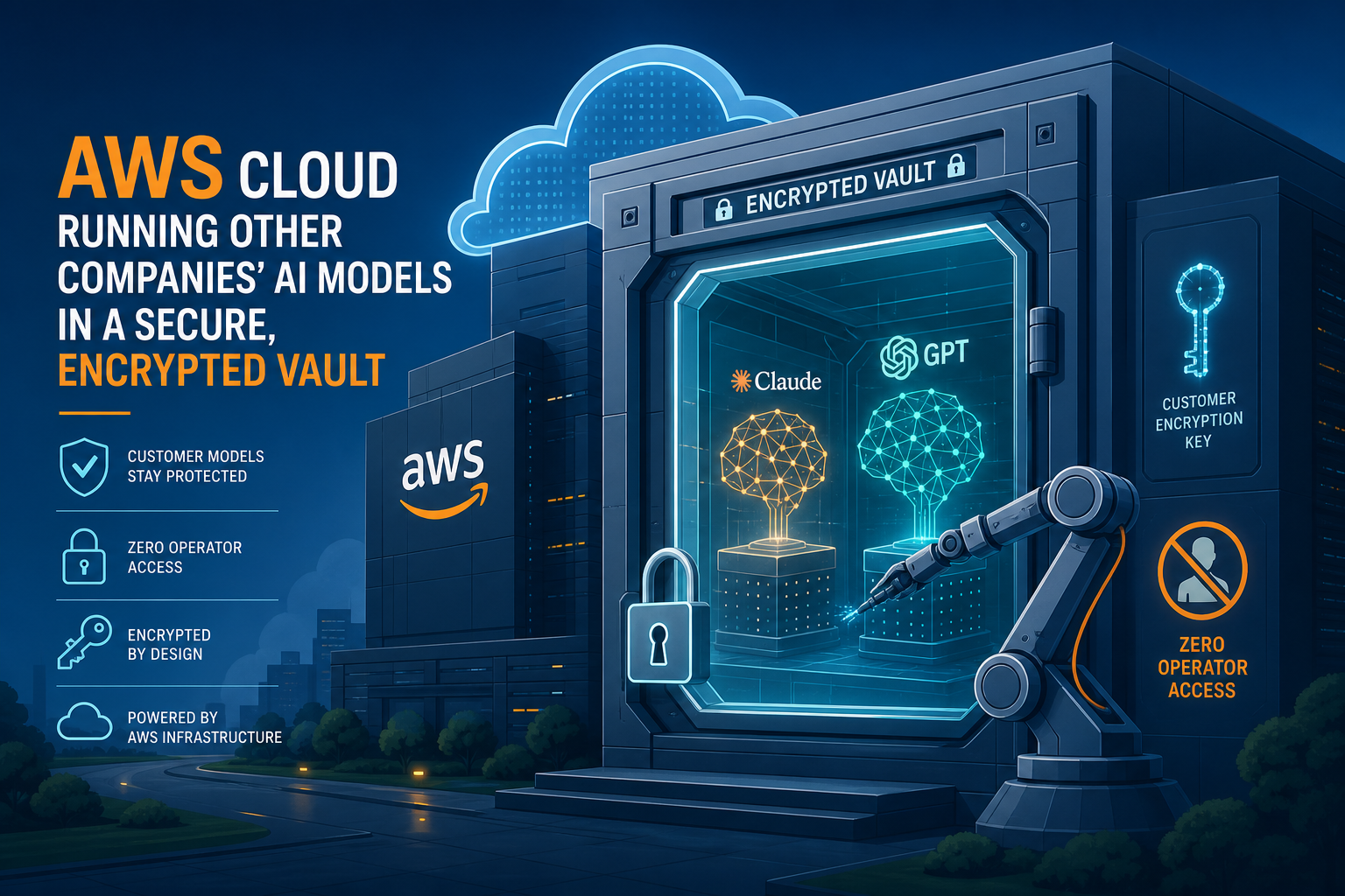 How AWS Bedrock runs external AI models directly inside an encrypted vault